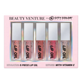Hydrating 5 Piece Lip Oil Set - Infused with Vitamin E, Ballerina