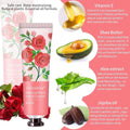 Moisturizing Rose Hand Cream - 3 Packs