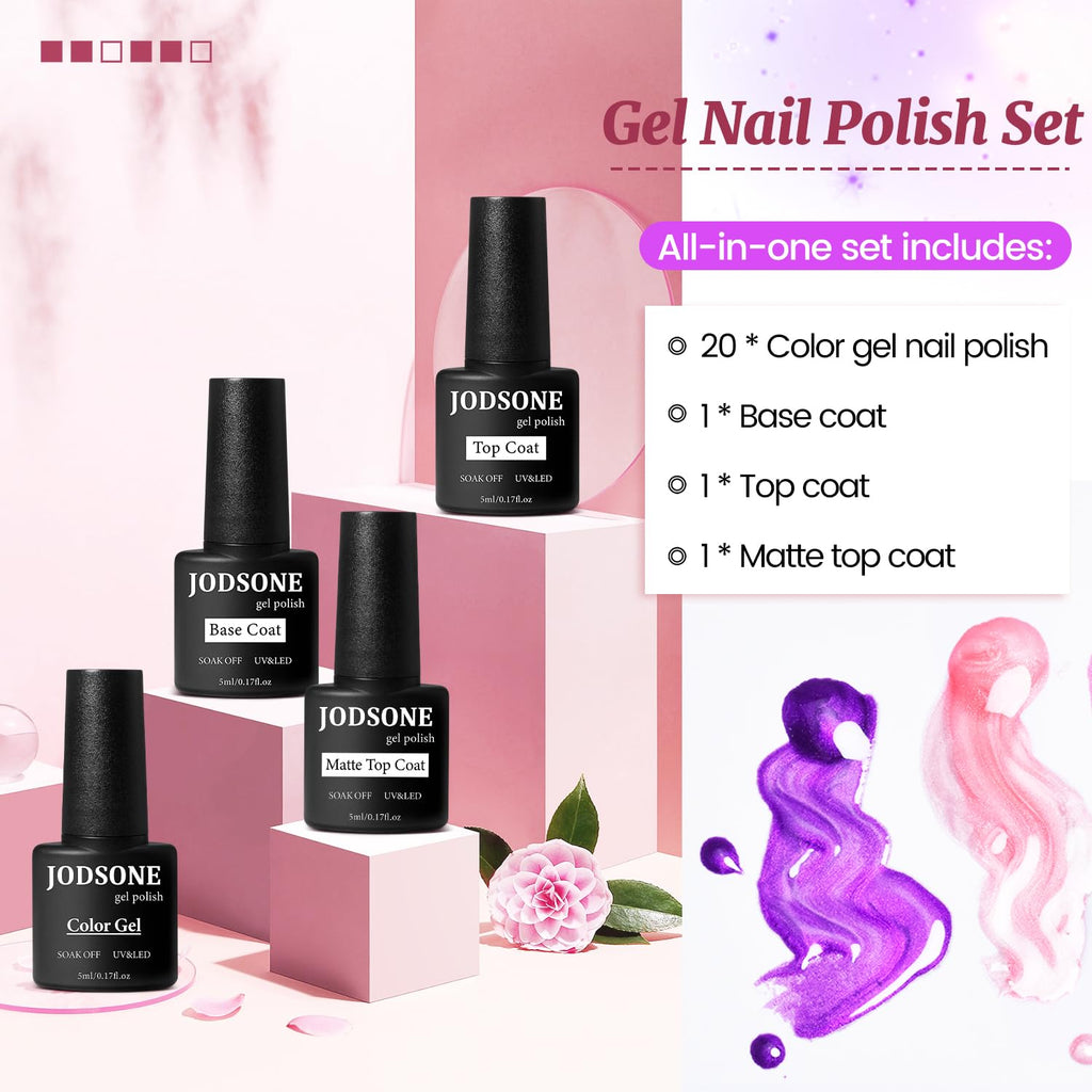 Gel Nail Polish 20+3