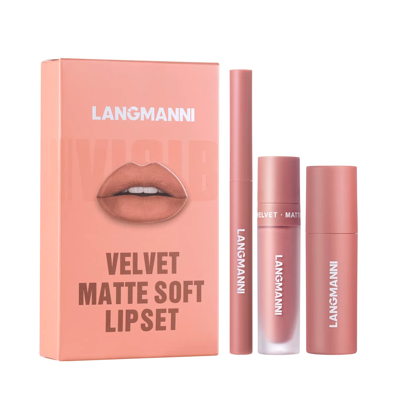 3 in 1 Matte Velvet Lip set
