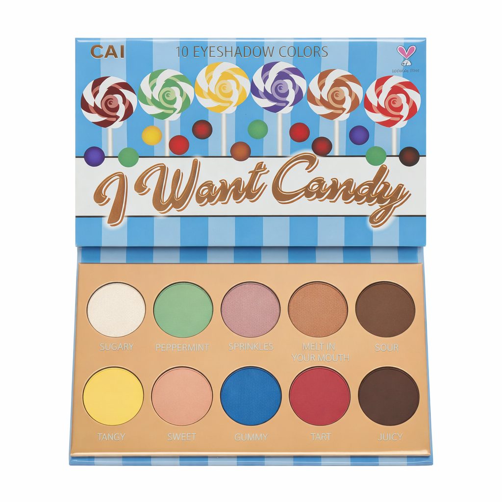 I Want Candy - 10 Eyeshadow Colors