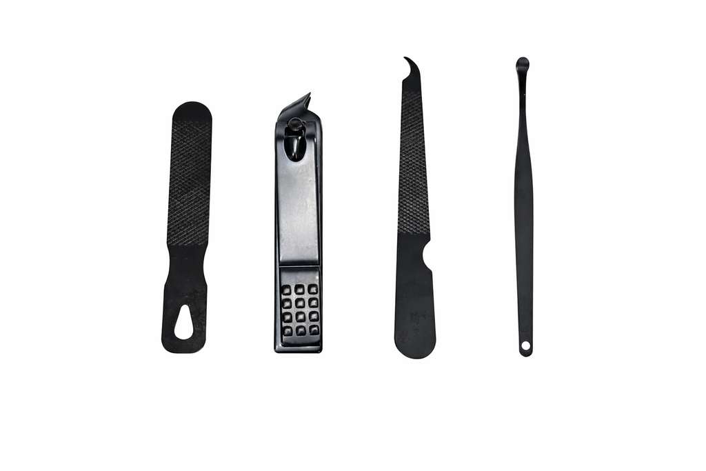 Salon Quality 4 Piece Manicure Kit - Travel Size