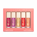 Hydrating 5 Piece Lip Oil Set - Infused with Vitamin E, Rouge