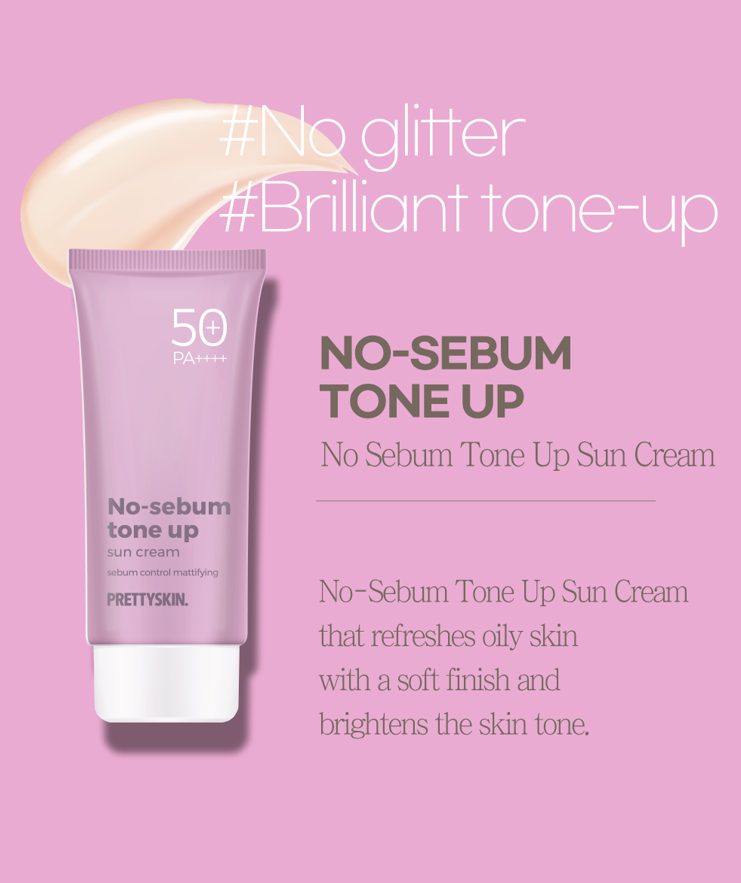 No Sebum Tone up Sun Cream